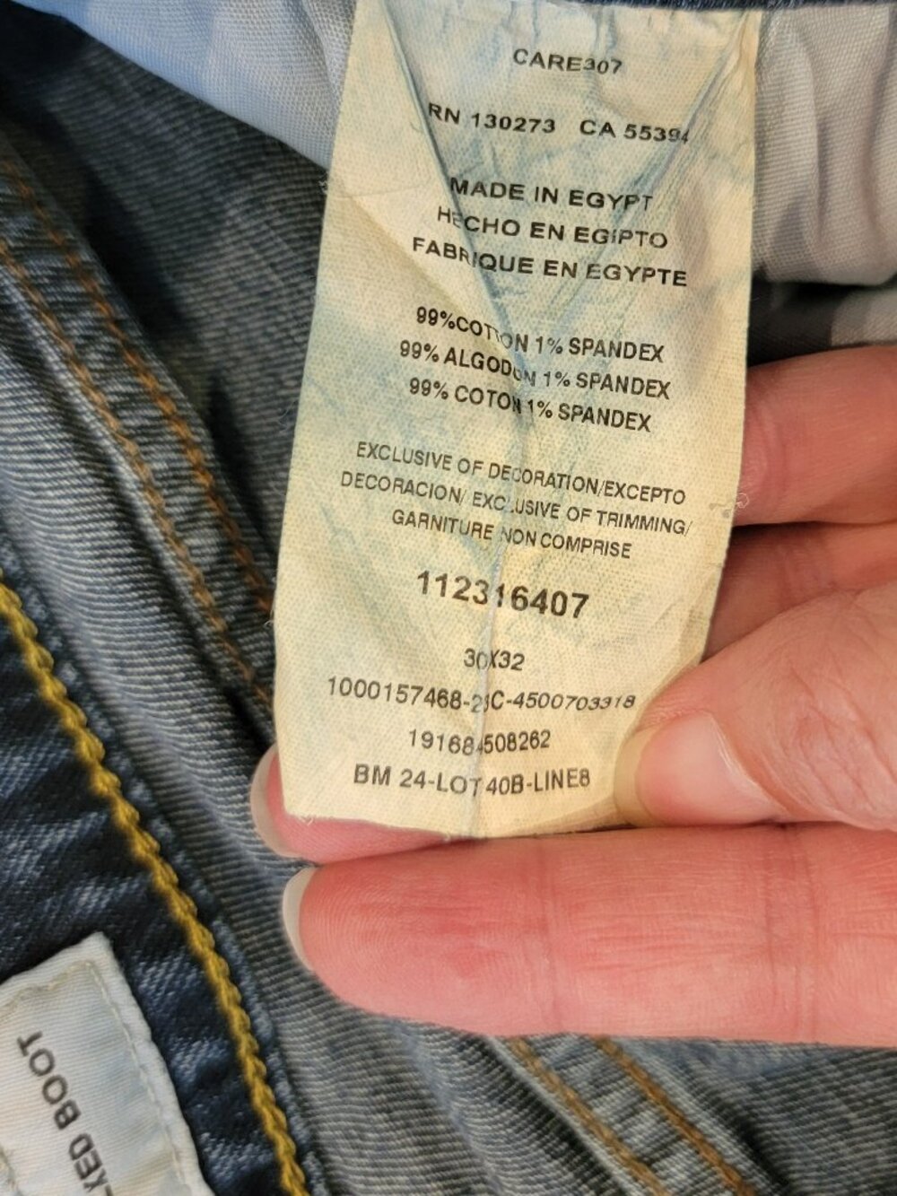Wrangler Relaxed Bootcut Jeans Men's W 30/L 32 - Picture 7 of 9